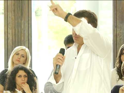 შეხვედრა სტუდენტებთან