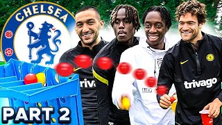 FUN AND GAMES AT CHELSEA'S TRAINING GROUND🤝⚽‼ W/ ZIYECH, CHALOBAH AND ALONSO! [PART 2]