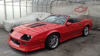 1990 Chevrolet Camaro Z28 IROC-Z Convertible