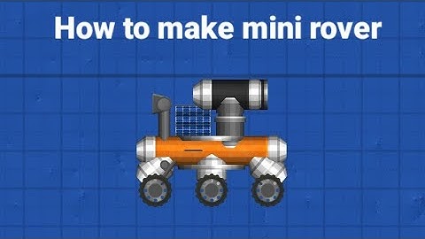 How to make  rover in space flight simulator