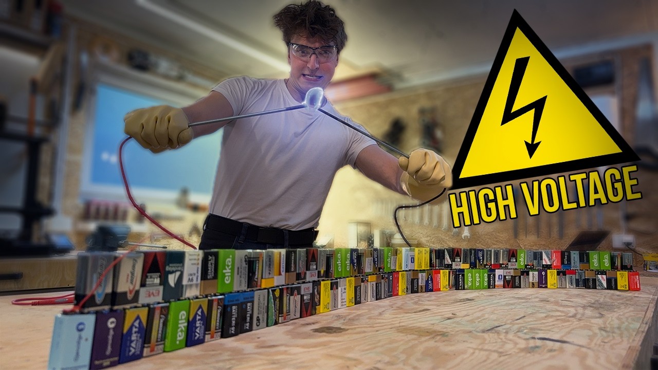 This experiment is more dangerous than 1000 AA batteries