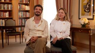 Meeting with Niels Schneider and Léa Seydoux for "The Unknown" 🎬