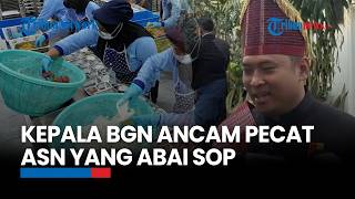 Kepala BGN Sudaryono Tutup Permanen 1.300 Dapur MBG, Ancam Pecat ASN yang Abai SOP