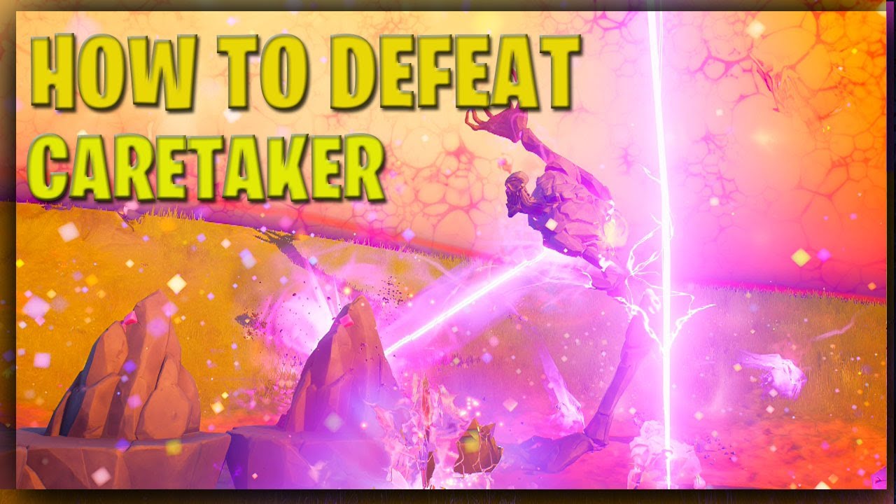 Fortnite Caretaker Boss Guide How To Find And Beat Caretaker Easy