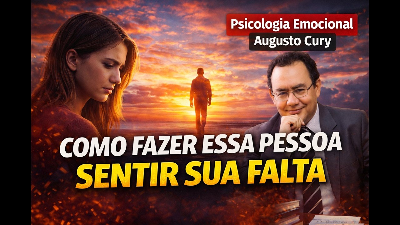 COMO FAZER ESSA PESSOA SENTIR SUA FALTA _ Psicologia Emocional _ Augusto Cury
