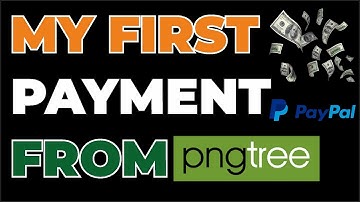 My First Payment From PNG Tree | How to withdraw money from pngtree & Paypal charges | #pngtree