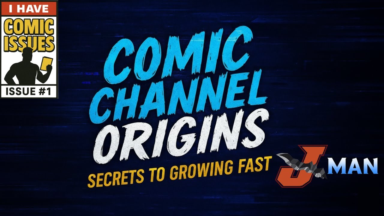 The Untold Comic Channel Origins of J-Man! From First Video to Breakthrough! @JMan77