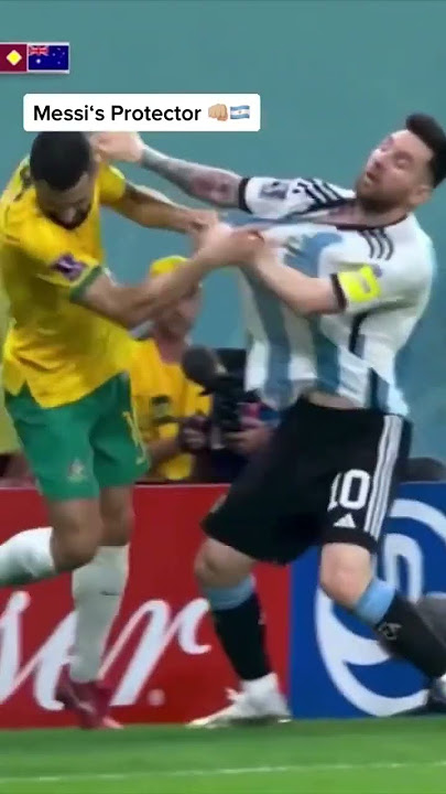 De Paul Is Messi's Bodyguard vs Australia World Cup 2022 Argentina