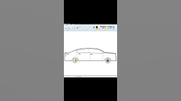 how To draw car panting in Ms paint || Brother Princess Computer Center