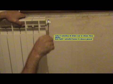 Termosifoni tutto quello che puoi fare tu (anche se non sei un ... Montaggio termosifoni in alluminio
