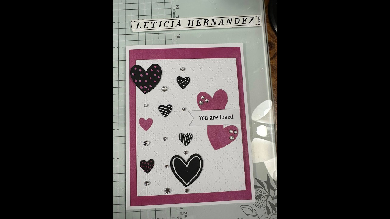 DIY Diva 1-29-26 Hearts & Love Bingo Challenge