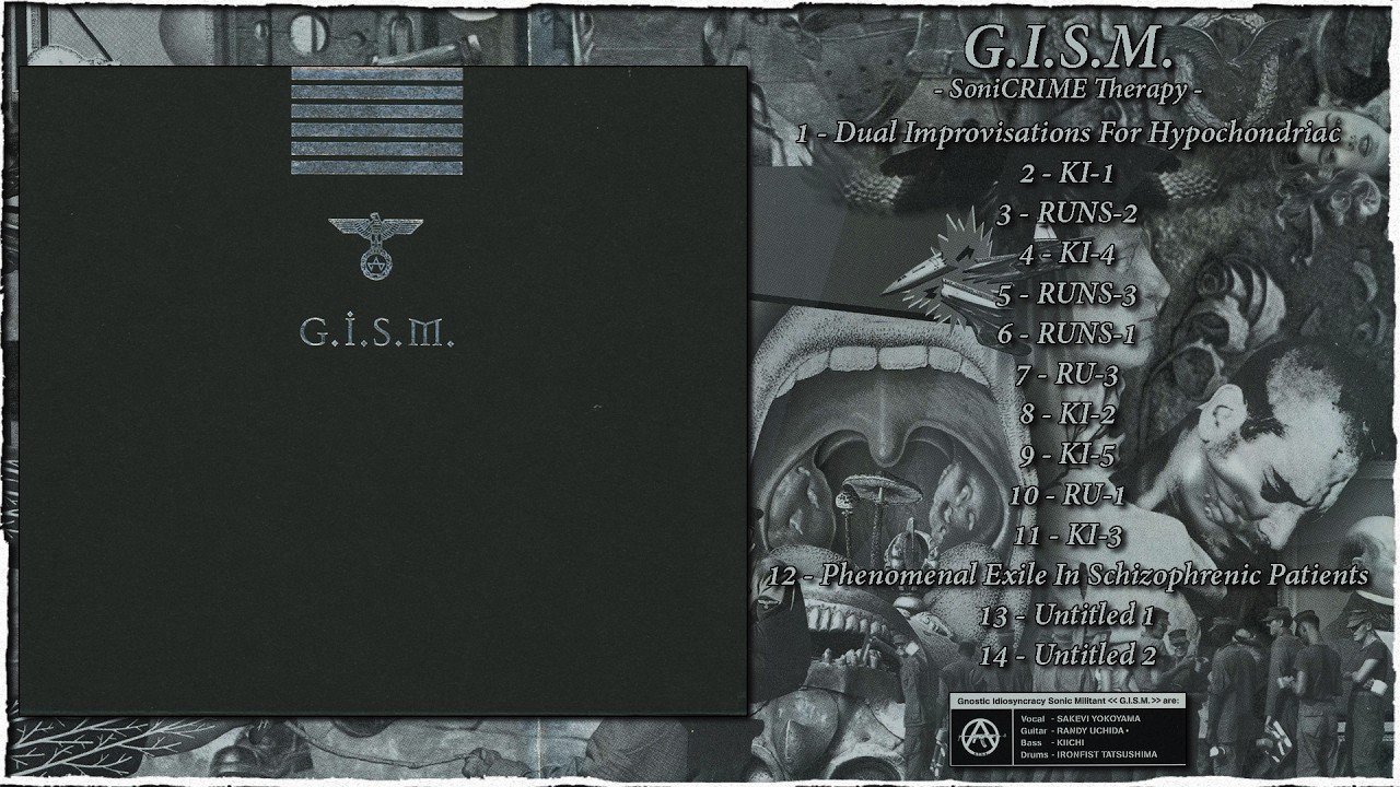G.I.S.M. – SoniCRIME TheRapy (Beast Arts 2001, Full Album) - YouTube
