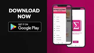 MATHS DICTIONARY APP screenshot 2
