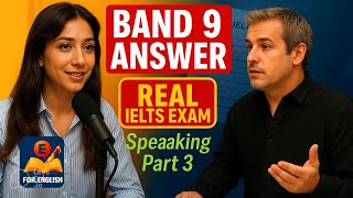 Band 9 IELTS Speaking Sample | Real Exam Answers!