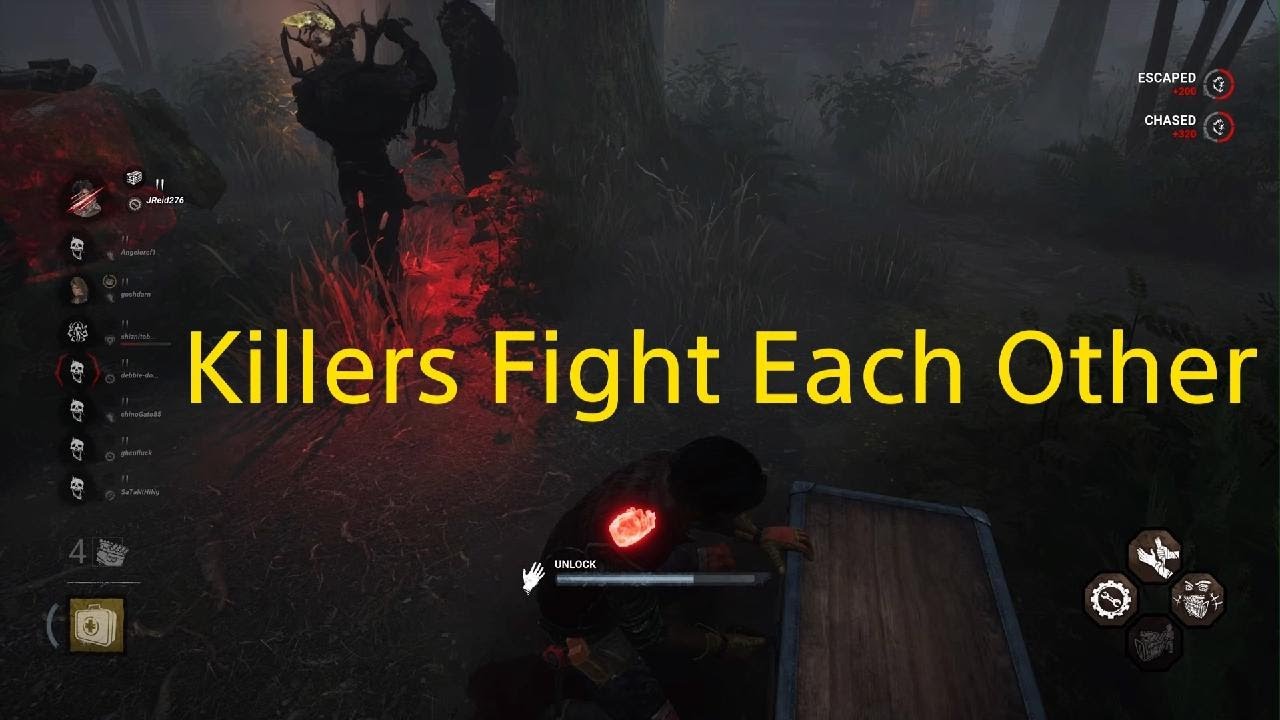 Dead by Daylight I Made the Killers Fight Lol - YouTube