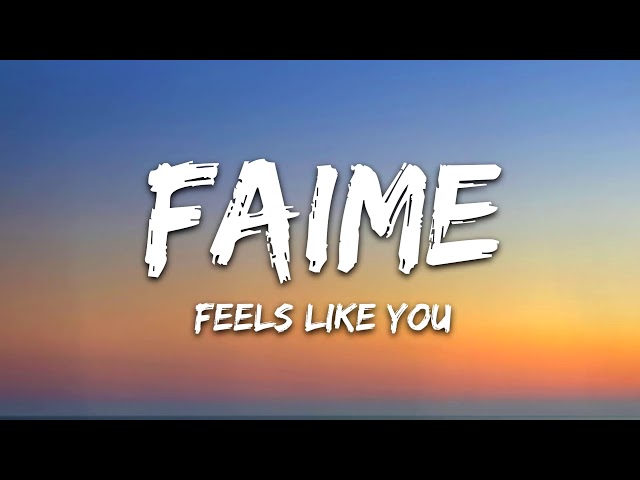 Faime - Feels Like You [30 Minutes Remix Song] class=