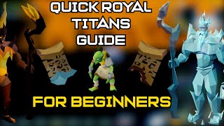 OSRS Quick & Simple Royal Titans guide for Beginners. #osrs #osrsguide #osrsbossing #osrsmoneymaking