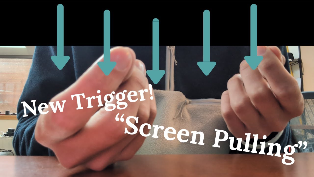 *New Trigger* Screen Pulling | Deep Soft Spoken Male Voice ASMR - YouTube
