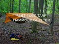 Using the UST Tube Tarp Over a Hammock