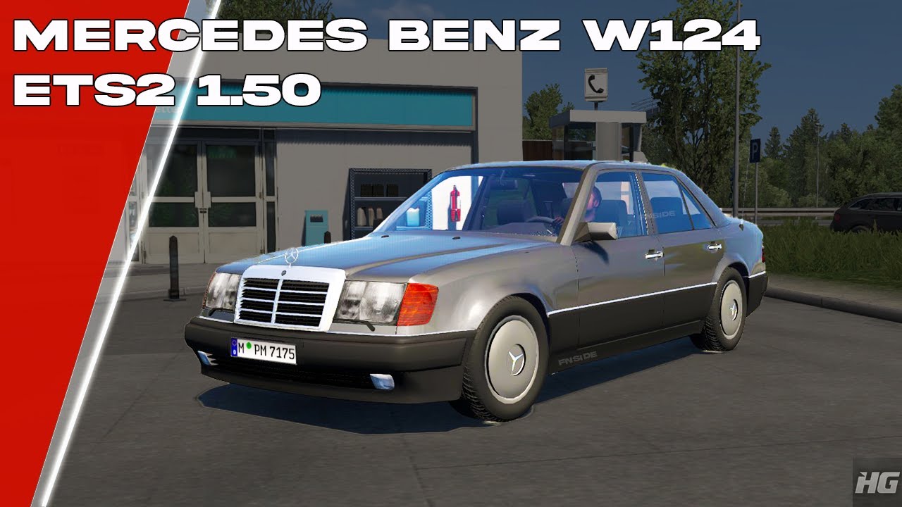 Mercedes Benz W124 (ETS2 1.50) | Euro Truck Simulator 2 | ETS 2 | Car Mod