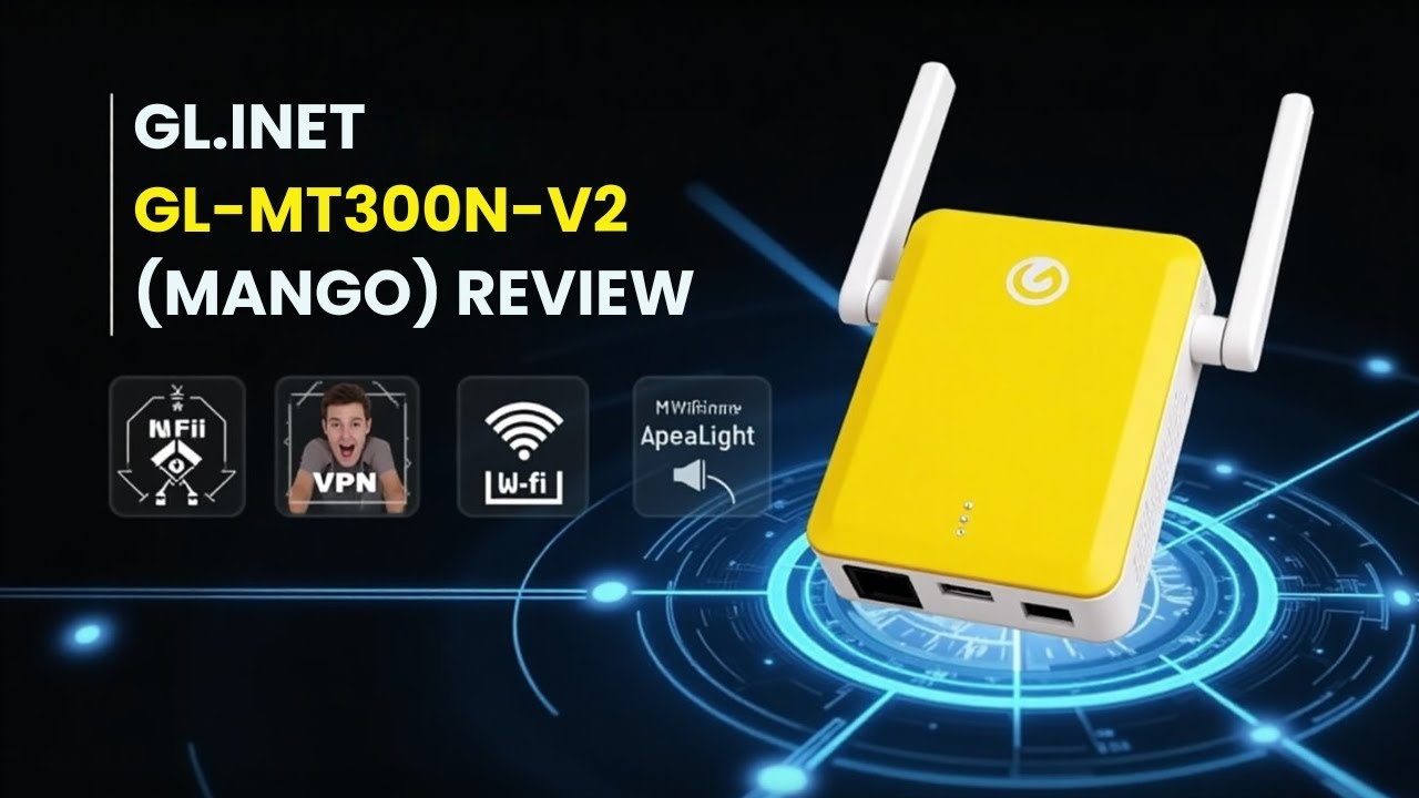 GL.iNet GL-MT300N-V2 (Mango) Review - Best Portable Router for Multiple ...