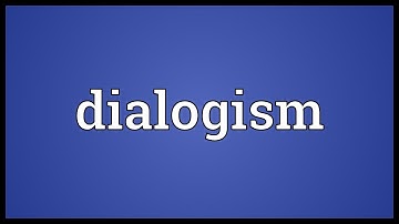 Dialogism Meaning