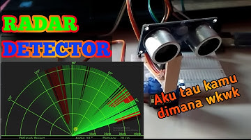 BELAJAR ARDUINO - RADAR PENDETEKSI KEBERADAAN OBJEK - TUTORIAL ARDUINO INDONESIA