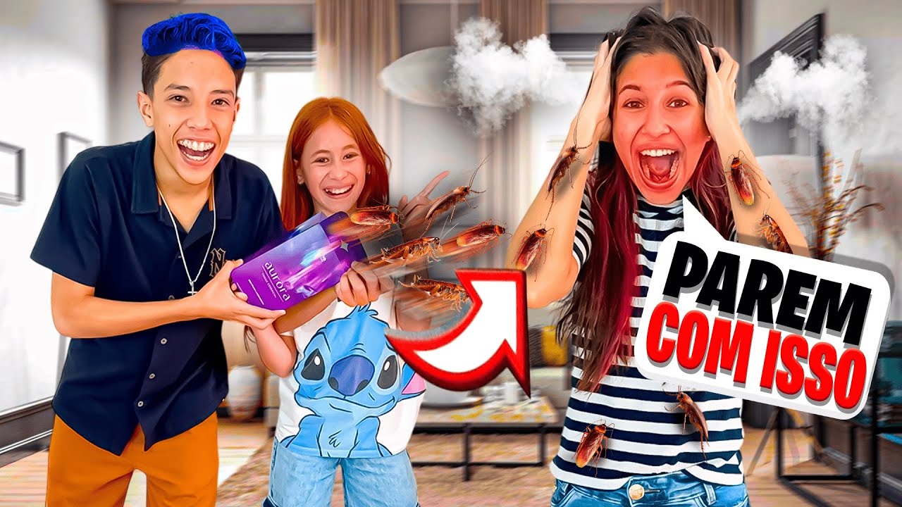 IRRITAMOS A GABI POR UM DIA!!! *pegamos muito pesado