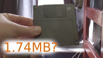 Making 1.74MB Floppies
