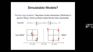 Tarun Grover - Simulatable models of nodal superconductivity and Kondo breakdown