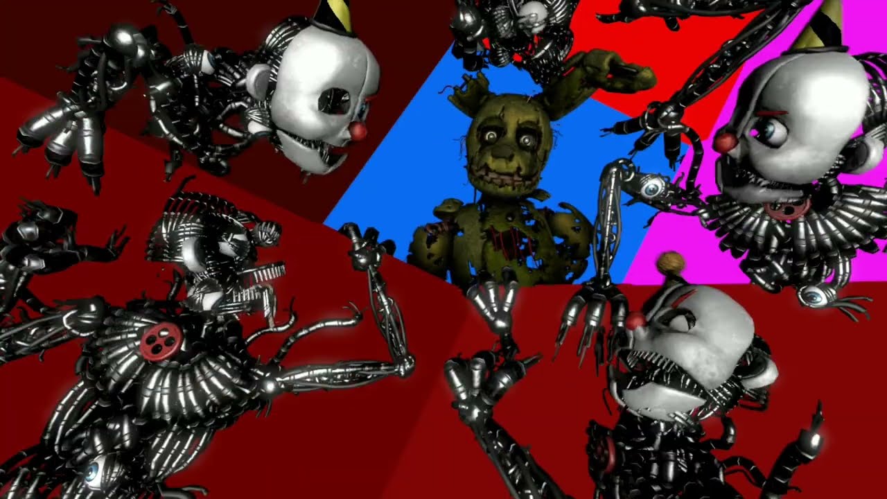 [FNAF/SFM] // STAYED GONE // 15s cartoon by grivous62 (Hazbin Hotel)