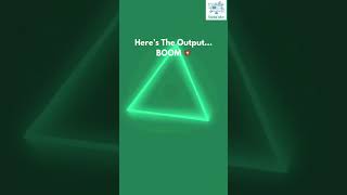 I Made This Relaxing Neon Animation Using JavaScript ⚡ #coding #uidesignlearning #trending #viral