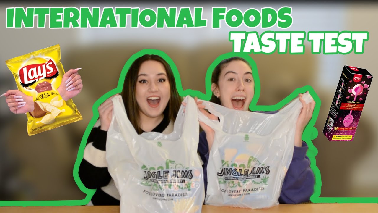 Jungle Jim's Snack Taste Test! | 2