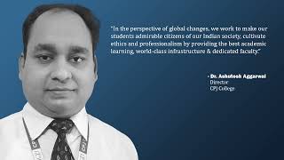 Next in our series of thoughtful leaders, we have, dr. ashutosh
aggarwal, director, cpj
college----------------------------------------------------our
series...
