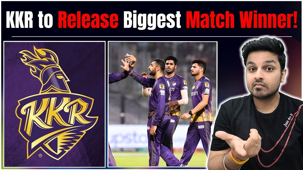 Big IPL Trade Update: KKR to Release BIGGEST MATCH WINNER before IPL 2026?