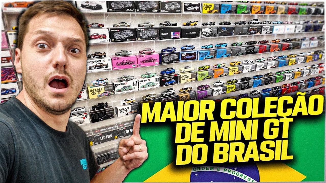 UM ESCRITÓRIO DE LUXO PARA COLEÇÃO DE CARRINHOS