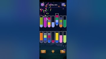 Sort Water Puzzle Level 281 Walkthrough Solution iOS/Android