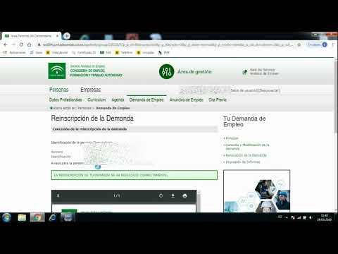 Como Renovar Empleo Por Internet