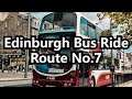 4K Edinburgh Bus Ride - Scotland - From Newington to Newhaven