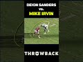 This Deion Sanders vs. Mike Irvin Matchup was a CLASSIC