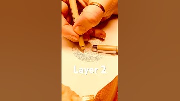 Stippling Tutorial, Layer 2 #drawingtutorial #howto