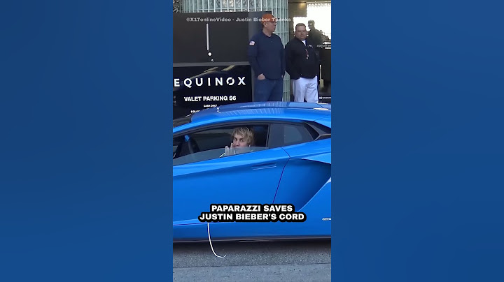 Paparazzi Saves Justin Bieber's Cord