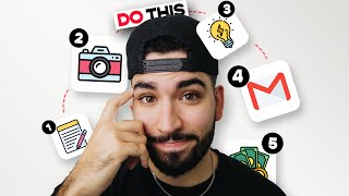5 Things You MUST Do Before Starting Your First Business (in the creative field)