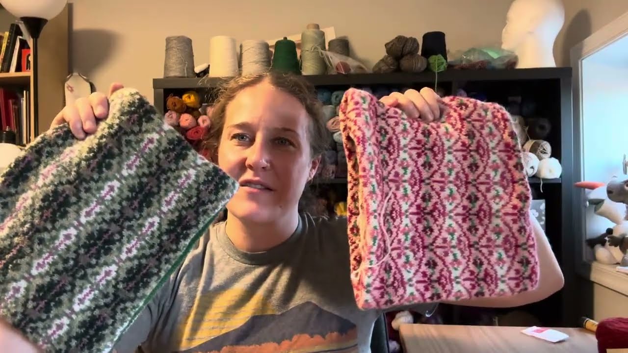 Tiny Desk Knitting Episode 184: CRUSHING WIPs!
