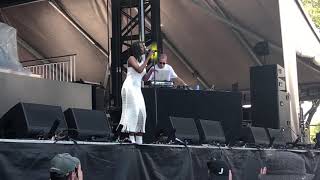 Kelela performs Frontline at Grandoozy