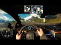 The Crew MotorFest intro Car racing gameplay PC - Thrustmaster T300rs Gt edition Steering wheel.