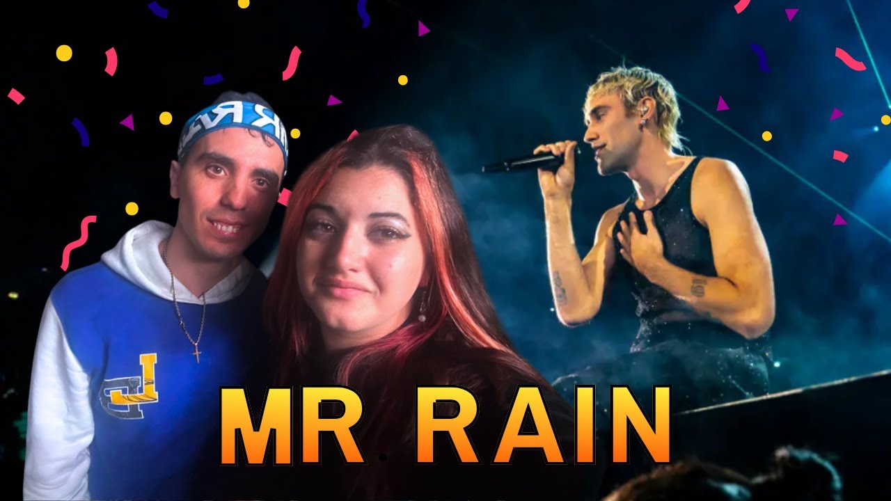 MR.RAIN : UN CONCERTO DA RICORDARE! 😍✨ Emozioni pure!