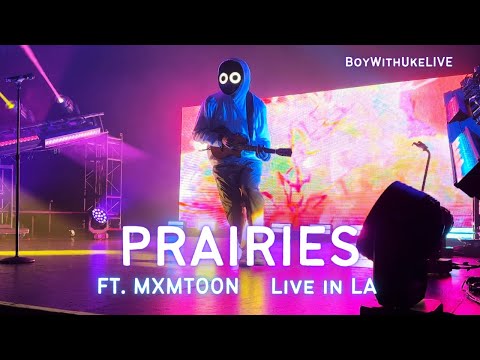 BoyWithUke - "Prairies" ft. @mxmtoon LIVE Performance (LA 2023)