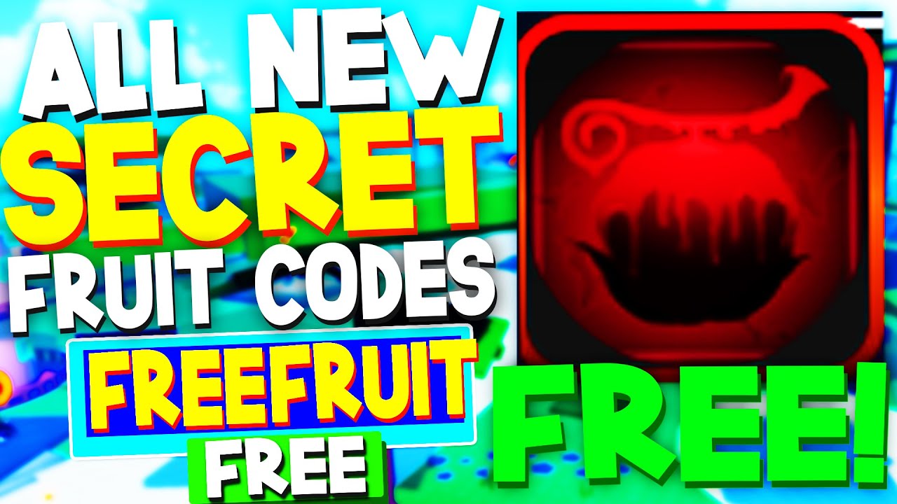 ALL NEW *SECRET* UPDATE CODES in ONE FRUIT SIMULATOR CODES! (Roblox One  Fruit Codes) 