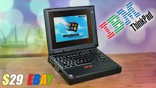 Fixing Up An IBM Thinkpad 380ED From 1997!